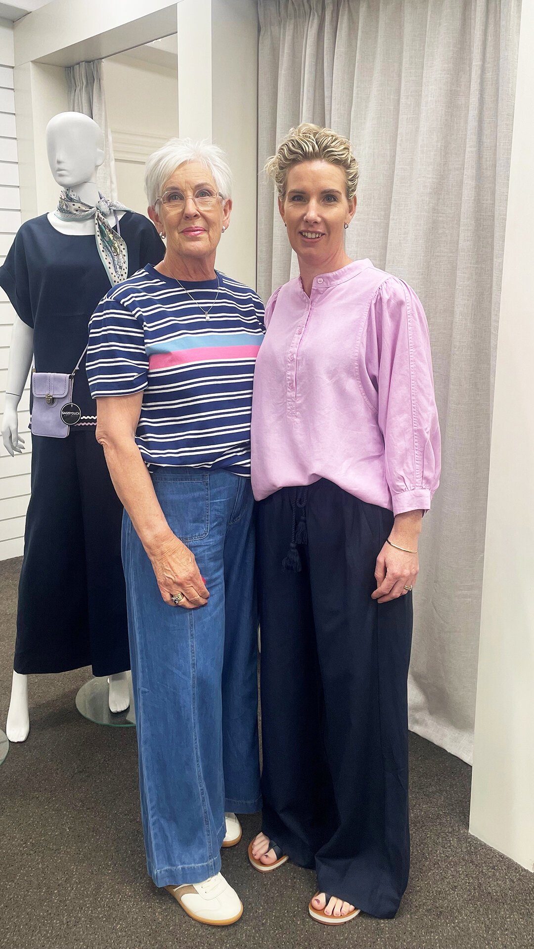 style items clothing on different bodies